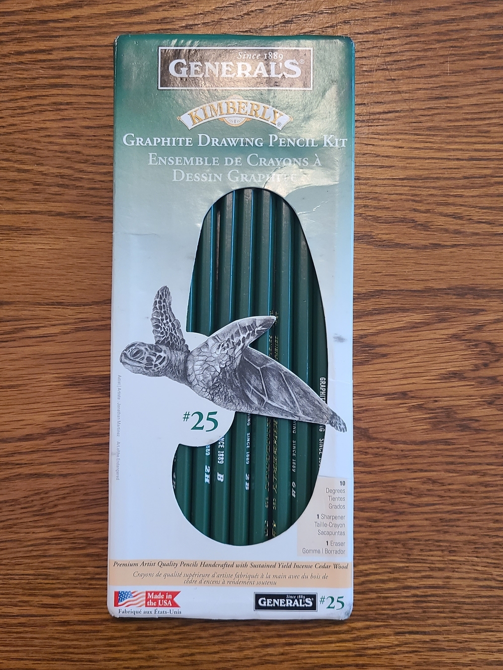General's Kimberly Graphite Drawing Pencil Kit #25